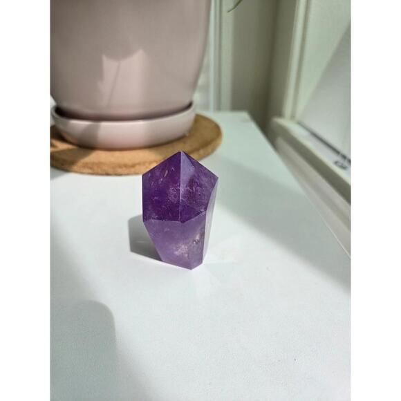 High Quality Amethyst Free Form Point - Picture 3 of 7